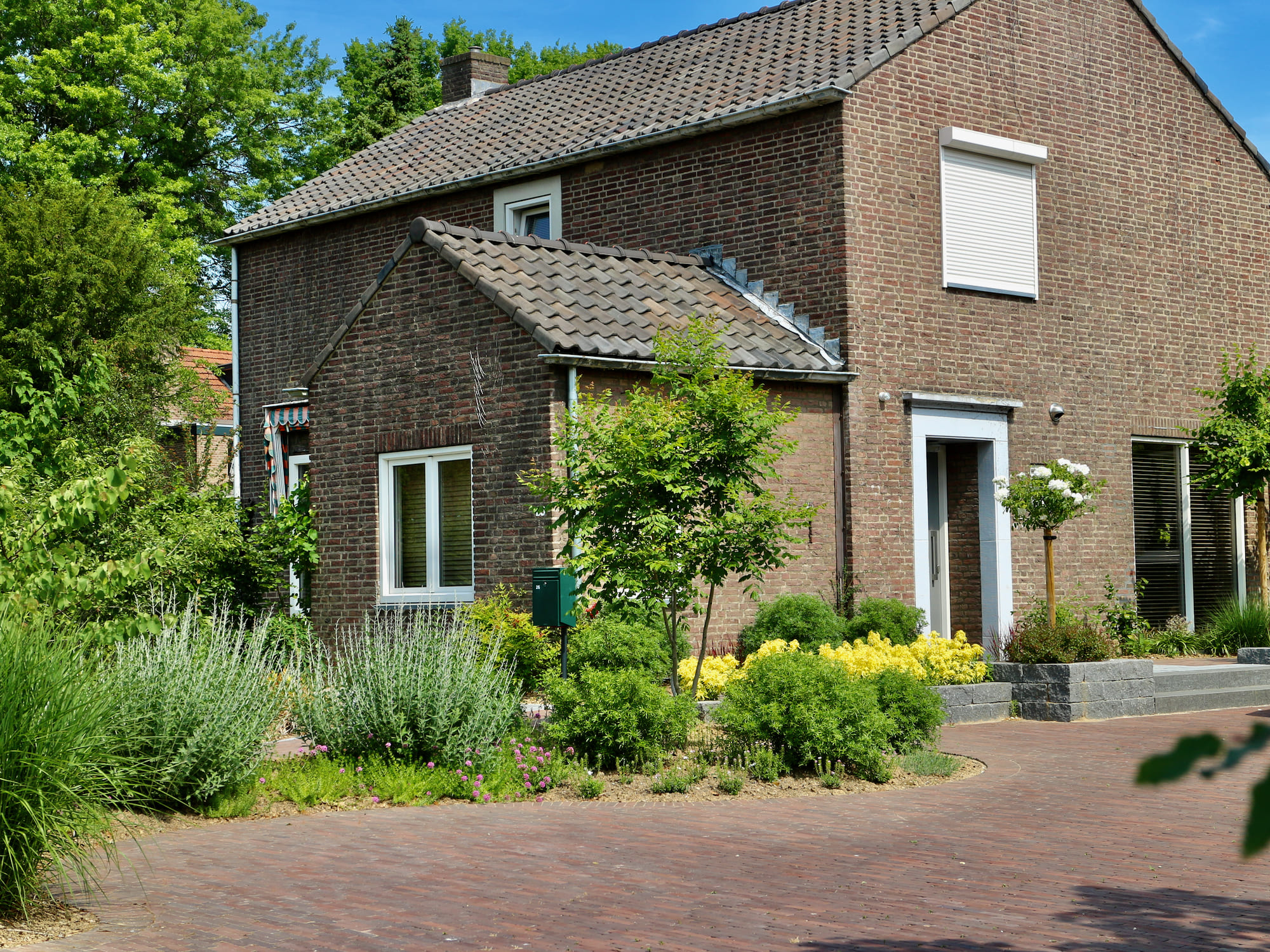 Romantische tuin in Engelse stijl 5