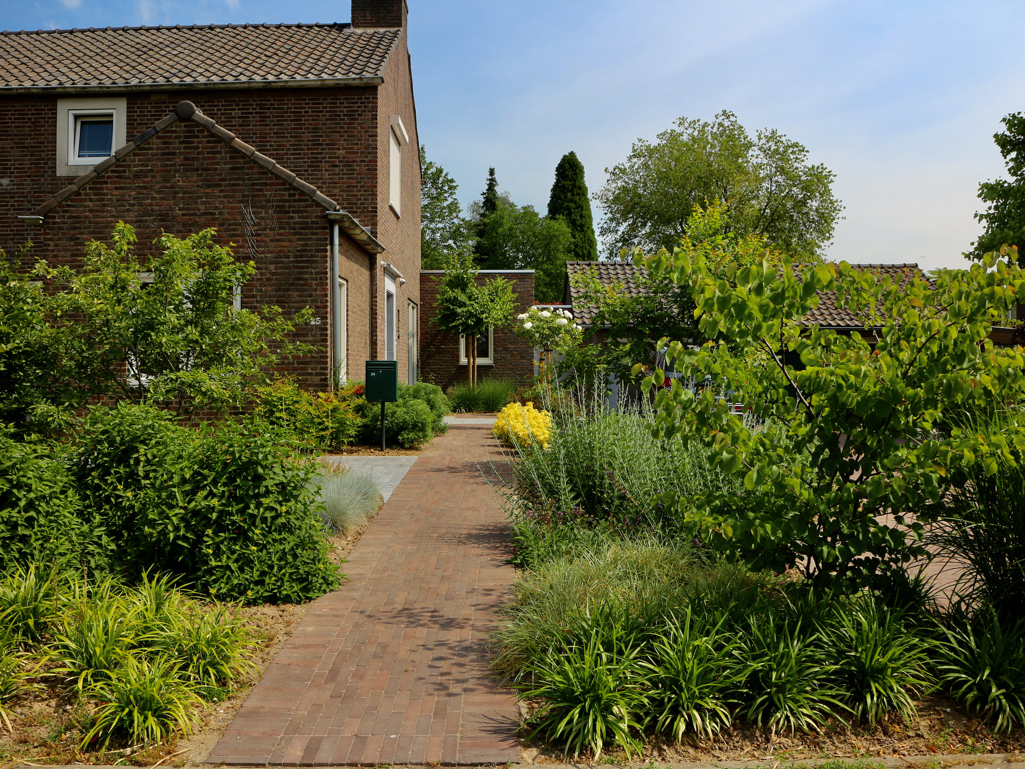 Romantische tuin in Engelse stijl 6